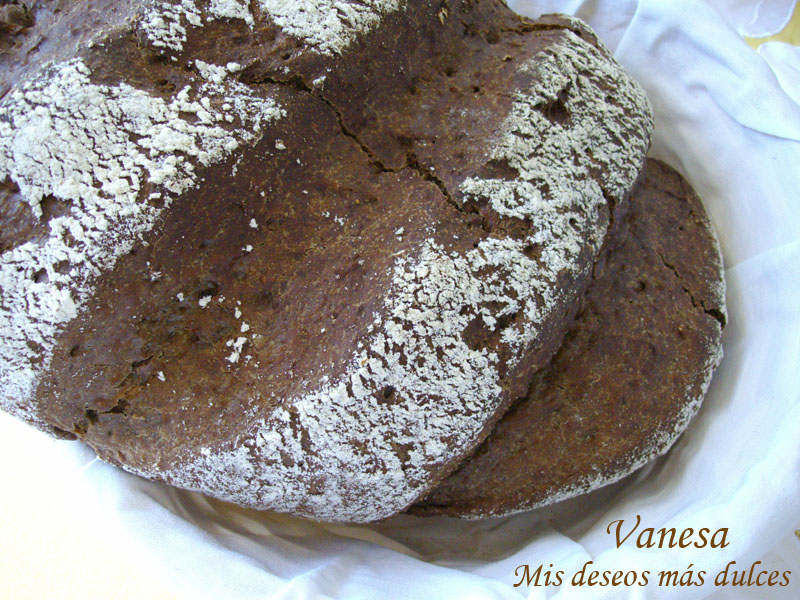 Pan de centeno en Pirex