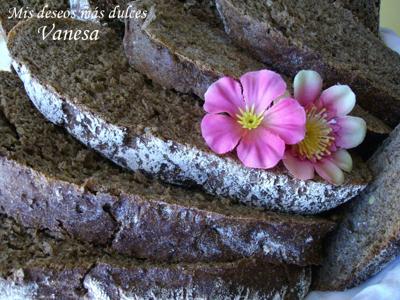 Pan de centeno en Pirex