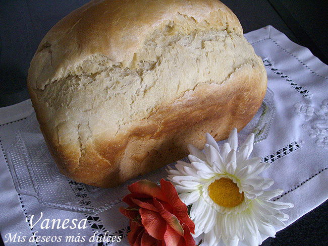 Pan blanco en panificadora