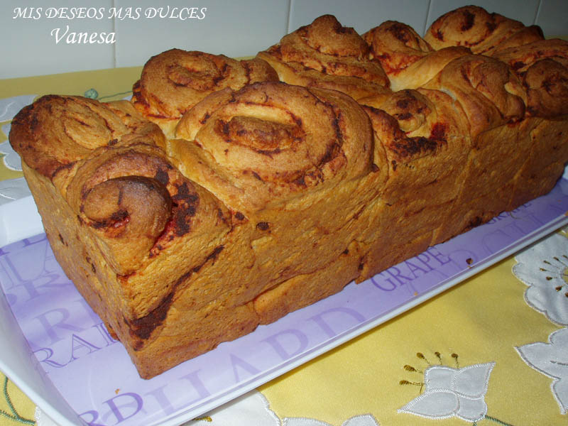 Pan fantasía con chorizo