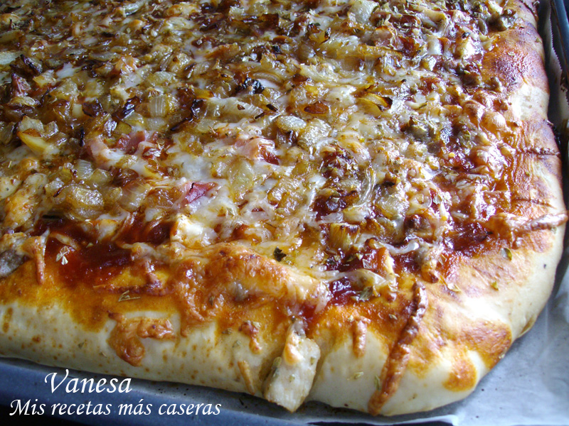 Pizza Barbacoa (tipo Telepizza®)
