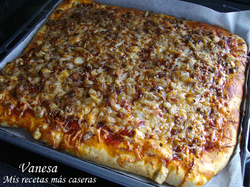 Pizza Barbacoa (tipo Telepizza®)