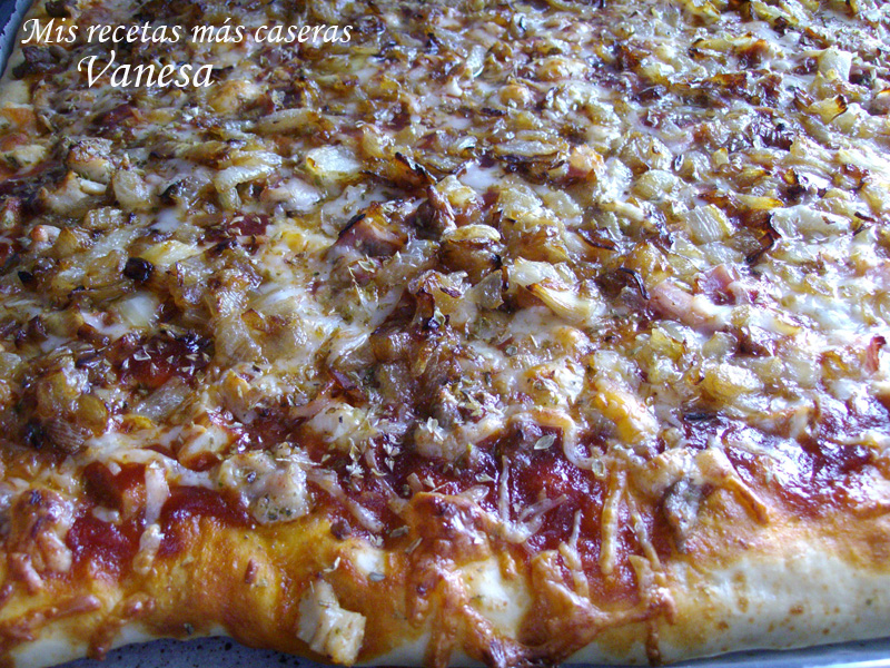 Pizza Barbacoa (tipo Telepizza®)