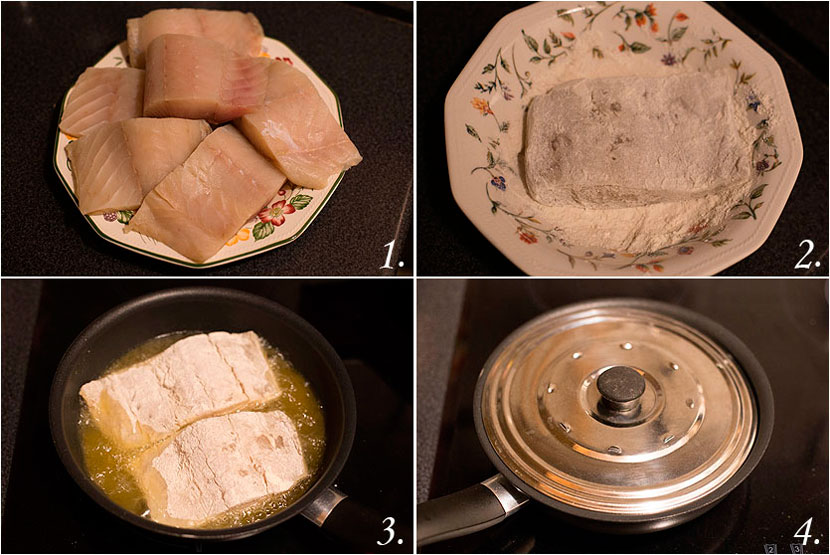 Fogonero encebollado con castañas asadas