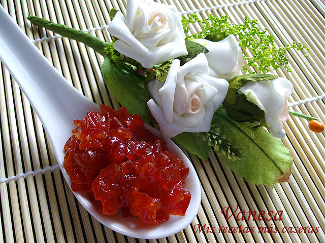 Pimientos confitados