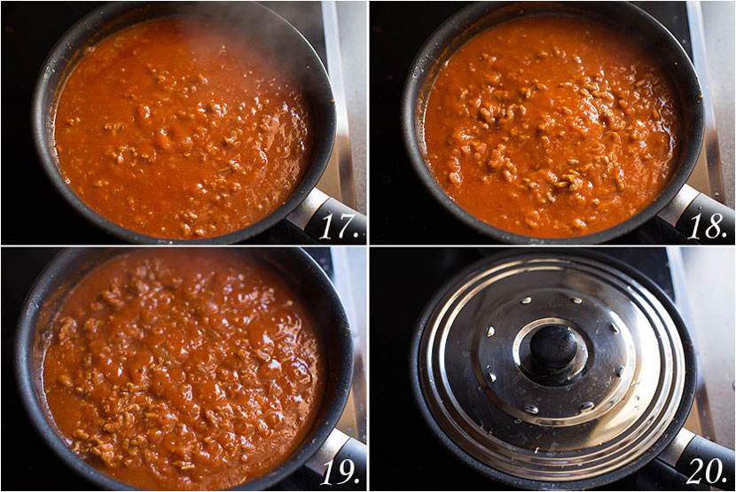 Salsa boloñesa para 2 personas